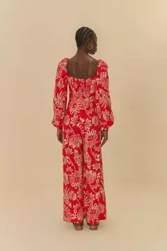 Macacão Estampado Arara Floral - FARM RIO - loja online