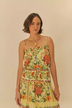 Blusa Estampada Delicadeza Em Flor - FARM RIO - comprar online