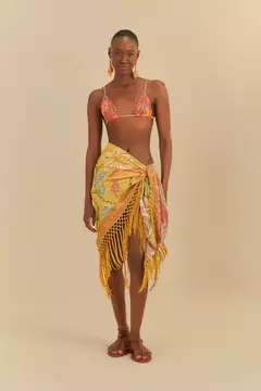 Saída De Praia Estampado Amalfi - FARM PRAIA - comprar online