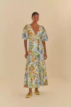 Vestido Longo Souvenir - farm rio - comprar online