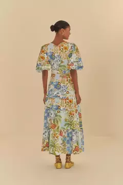 Vestido Longo Souvenir - farm rio - loja online