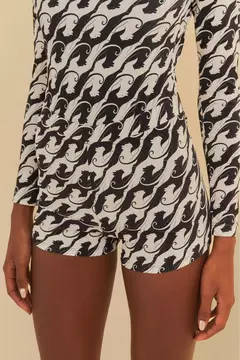 Short Estampado Pantera Da Noite - farm praia - comprar online