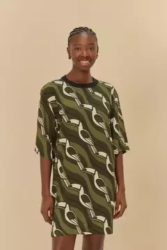 Vestido T-Shirt Estampado Tucano Gráfico - FARM RIO - comprar online