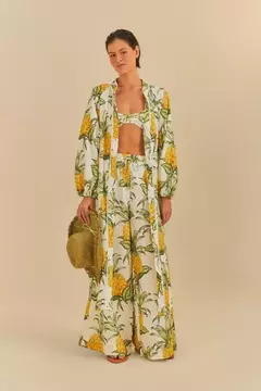 CALÇA SUCO DE ABACAXI - FARM RIO - comprar online