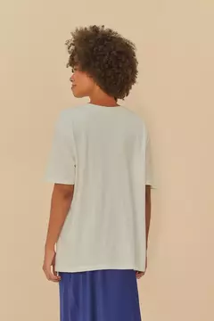 T-Shirt Média Estampada Farm Rio Arara Bananeira - farm rio - loja online