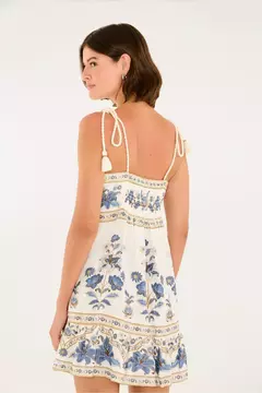 Vestido Curto Estampado Malu - FARM RIO - ELMÊ
