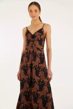 Vestido LONGO TIGRES - FARM RIO na internet
