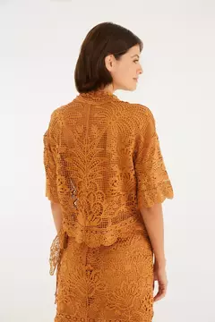 Camisa Guipure Natureza Selvagem - FARM - ELMÊ