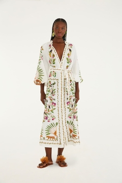 VESTIDO MANGA LONGA FLORESTA DOCE - FARM - comprar online