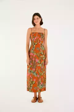 Vestido Reto Estampado Cactus - Farm - comprar online