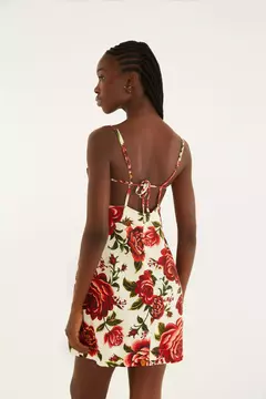 Vestido Estampado Rosália Corrido - FARM - ELMÊ