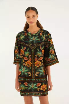 Vestido T-shirt Big Marcelle - FARM RIO - comprar online