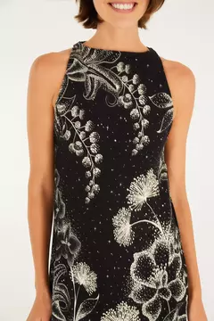Vestido Curto Estampado Céu De Flor - FARM RIO na internet
