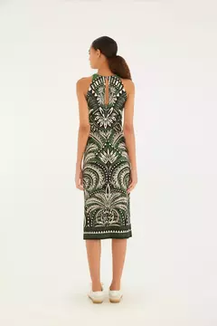 Vestido Midi Estampado Balamana - FARM RIO - loja online