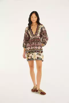 Vestido Curto flori - farm rio - comprar online