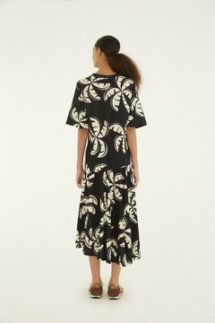 Vestido Midi Estampado Coqueirada - farm rio - comprar online