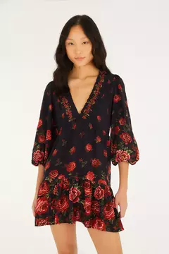 vestido curto rosalia - FARM na internet