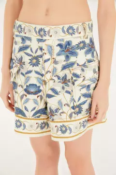 Short Sarja Estampado Marcelle - farm rio na internet