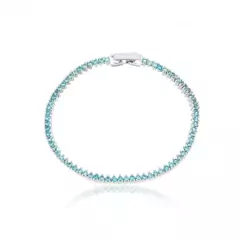 Pulseira riviera mônaco aqua marinha