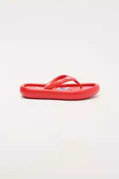 CHINELO CANOA ESTAMPA OMBRE CHITA vermelho melancia - farm apé - ELMÊ