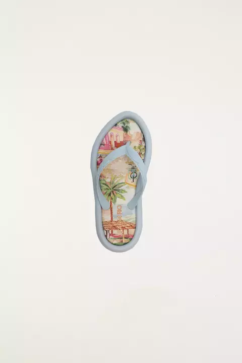 CHINELO CANOA ESTAMPA ARACATI - farm apé - comprar online