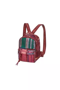 Mini Mochila Borogodó Sofia Xadrez - FARM ME LEVA - comprar online