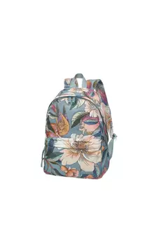 MOCHILA XODÓ ROMANCE EM FLOR AZUL - farm me leva - comprar online
