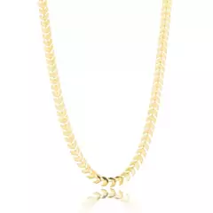 Choker escamas ouro
