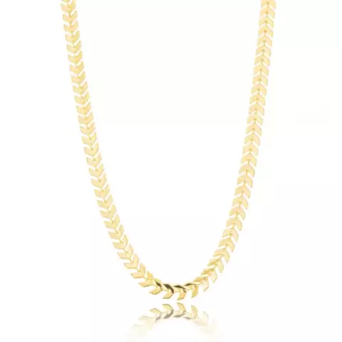 Choker escamas ouro
