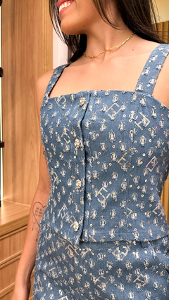 conjunto jeans diana - cores na internet