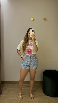 Short jeans boyfriend puídos - Animale jeans - ELMÊ