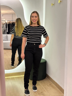 calça jeans skinny black