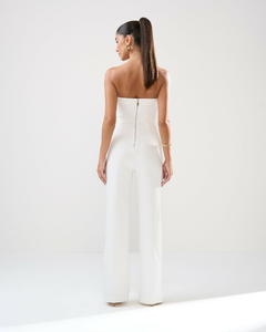 Macacão Monise Off White - loja online