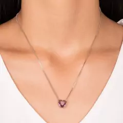 conjunto layla ametista ródio branco na internet