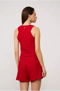 Regata De Malha Texturizada Com Vivos - ANIMALE JEANS - comprar online