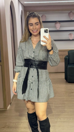 vestido pietra xadrez - cores - comprar online