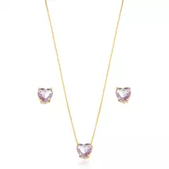 conjunto layla lavanda ouro