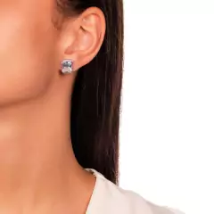 Conjunto retangular cravejado aqua marinha na internet