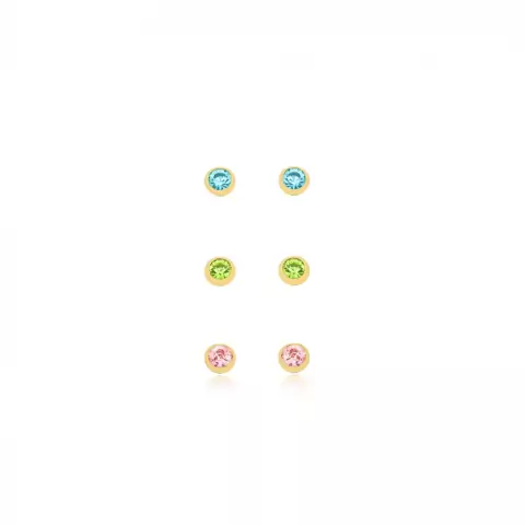 trio ponto de luz infantil ouro