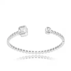 bracelete cravejado ródio branco