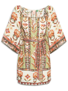 Vestido Curto Tapete de Cor - farm rio - comprar online