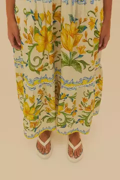 Chinelo Canoa estampa delicadeza - farm apé - comprar online