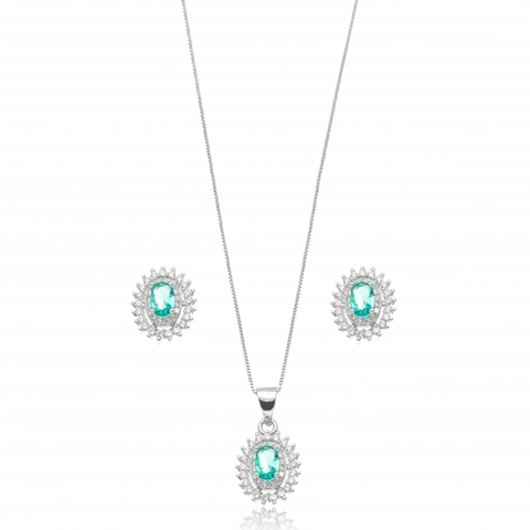 Conjunto aya turmalina