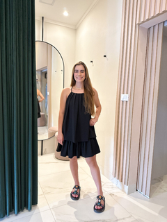 vestido curto bardôh preto - comprar online
