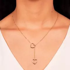 conjunto coração liso ouro - comprar online