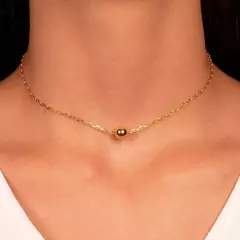 Choker bola laura ouro - comprar online