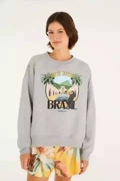 moletom mescla parque - farm - comprar online