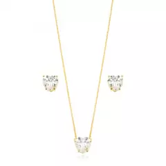 conjunto layla cristal ouro