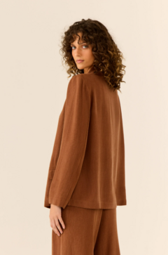 BLAZER ALFAIATARIA BOLSOS SERENO - MARIA FILÓ - ELMÊ