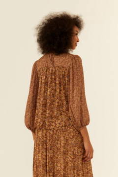 Vestido Midi Estampa Liz - MARIA FILÓ - ELMÊ